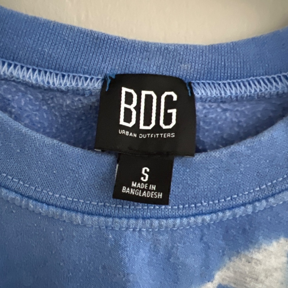 BDG tie dye cropped sweatshirt size small - Picture 4 of 4